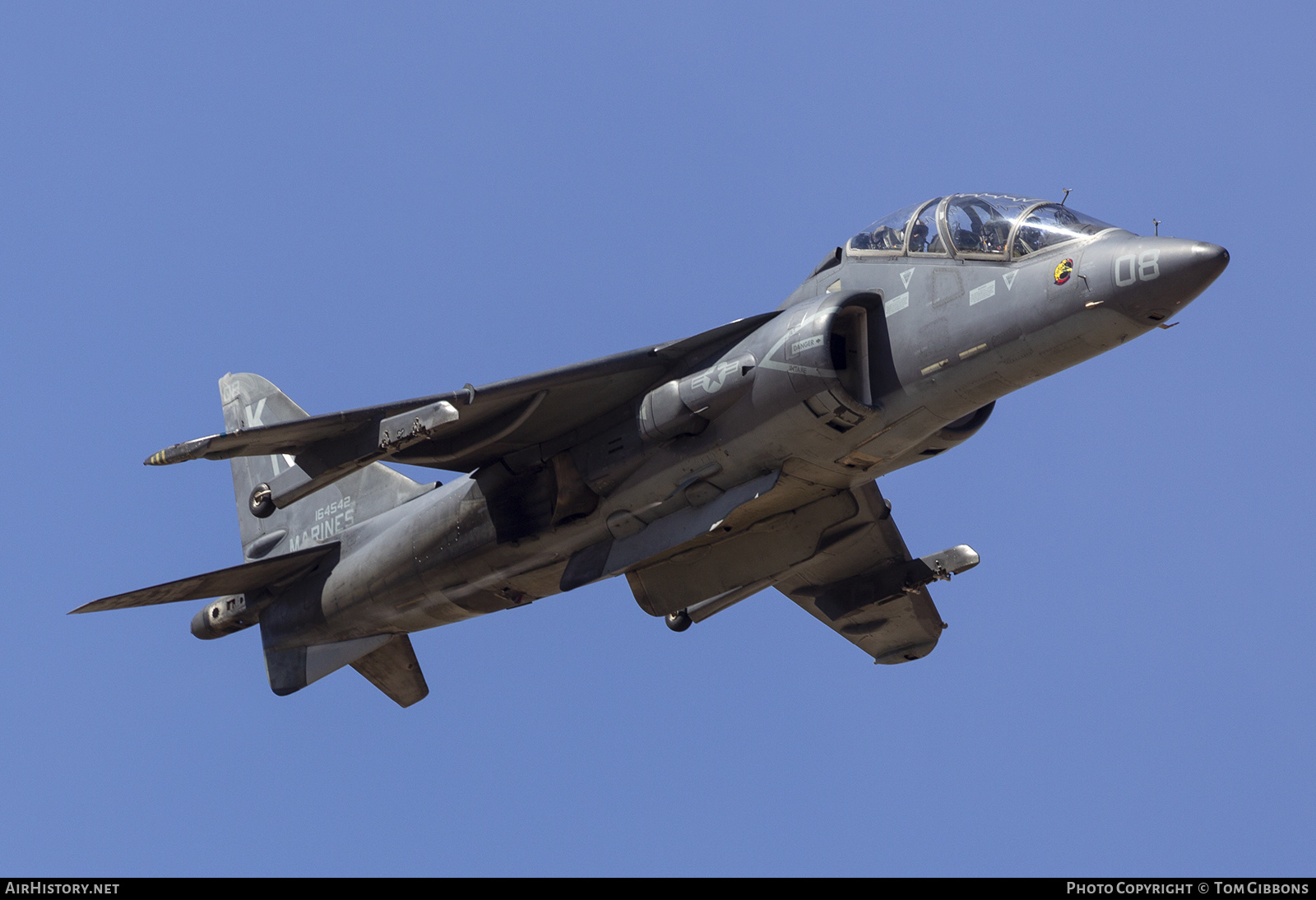 Aircraft Photo of 164542 | McDonnell Douglas TAV-8B Harrier II | USA - Marines | AirHistory.net #374119