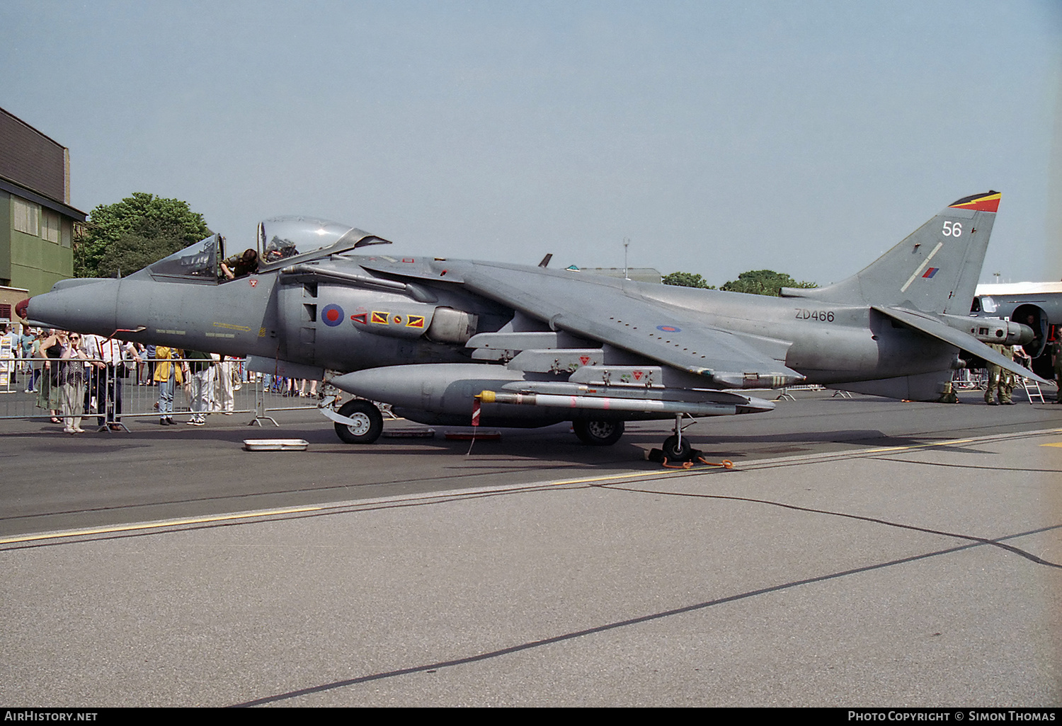 Aircraft Photo of ZD466 | British Aerospace Harrier GR7 | UK - Air Force | AirHistory.net #374123