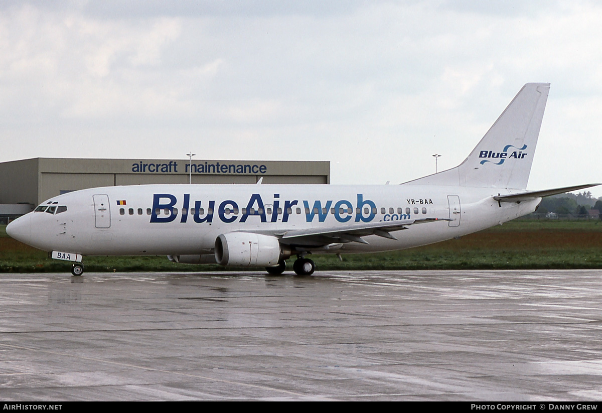 Aircraft Photo of YR-BAA | Boeing 737-33A | Blue Air | AirHistory.net #374124