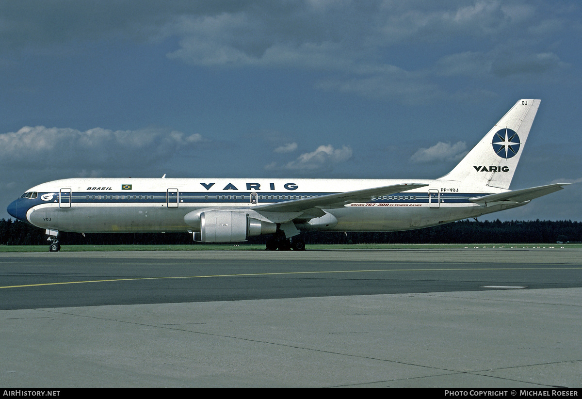 Aircraft Photo of PP-VOJ | Boeing 767-341/ER | Varig | AirHistory.net #374142