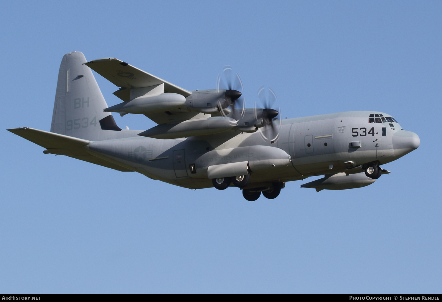 Aircraft Photo of 169534 / 9524 | Lockheed Martin KC-130J Hercules | USA - Marines | AirHistory.net #374153
