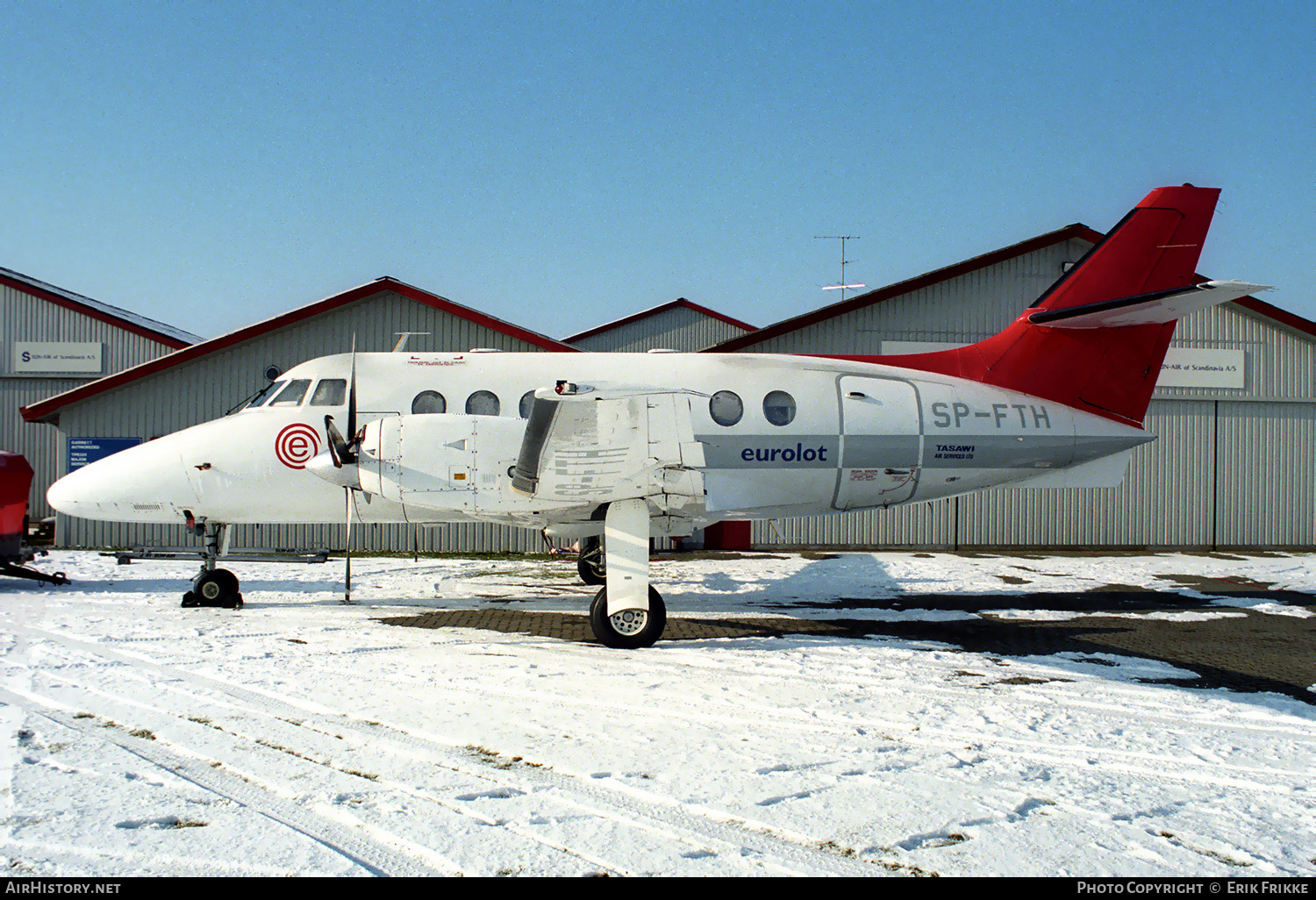 Aircraft Photo of SP-FTH | British Aerospace BAe-3108 Jetstream 31 | EuroLOT | AirHistory.net #374154