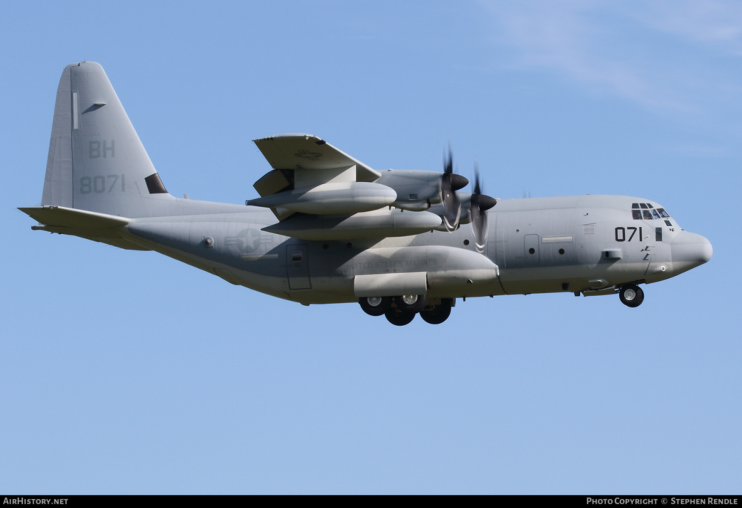 Aircraft Photo of 168071 / 8071 | Lockheed Martin KC-130J Hercules | USA - Marines | AirHistory.net #374155