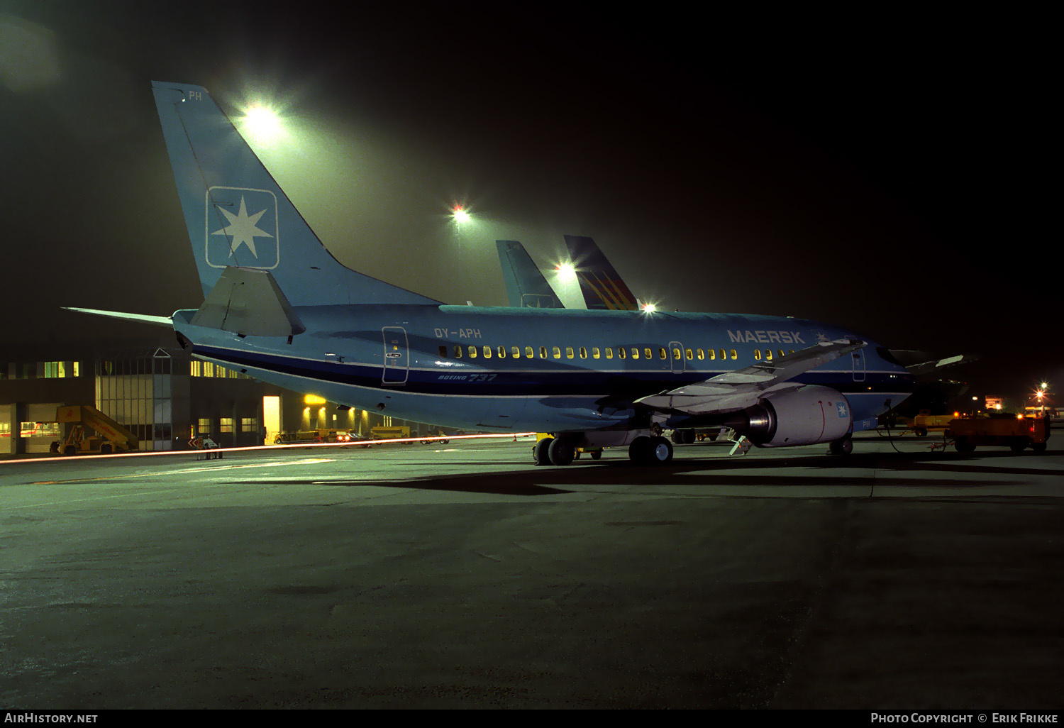 Aircraft Photo of OY-APH | Boeing 737-5L9 | Maersk Air | AirHistory.net #374167