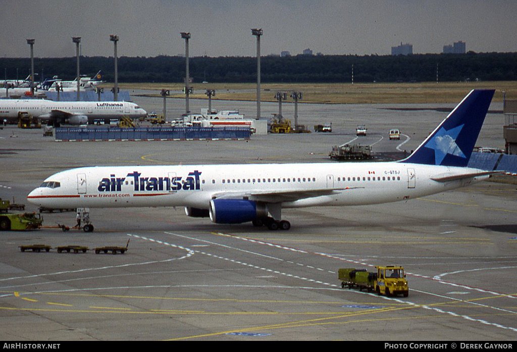 Aircraft Photo of C-GTSJ | Boeing 757-236 | Air Transat | AirHistory.net #374168