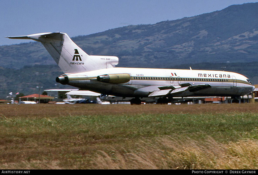Aircraft Photo of XA-HOV | Boeing 727-264/Adv | Mexicana | AirHistory.net #374170