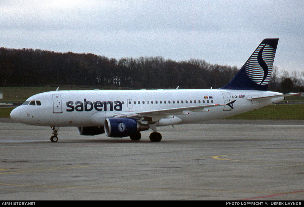 Aircraft Photo of OO-SSF | Airbus A319-112 | Sabena | AirHistory.net #374171