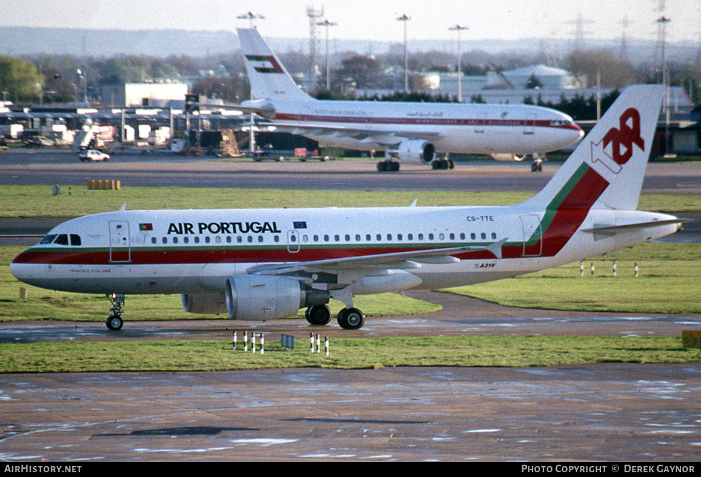 Aircraft Photo of CS-TTE | Airbus A319-111 | TAP Air Portugal | AirHistory.net #374172