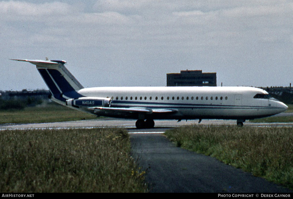Aircraft Photo of N40AS | BAC 111-401AK One-Eleven | AirHistory.net #374182