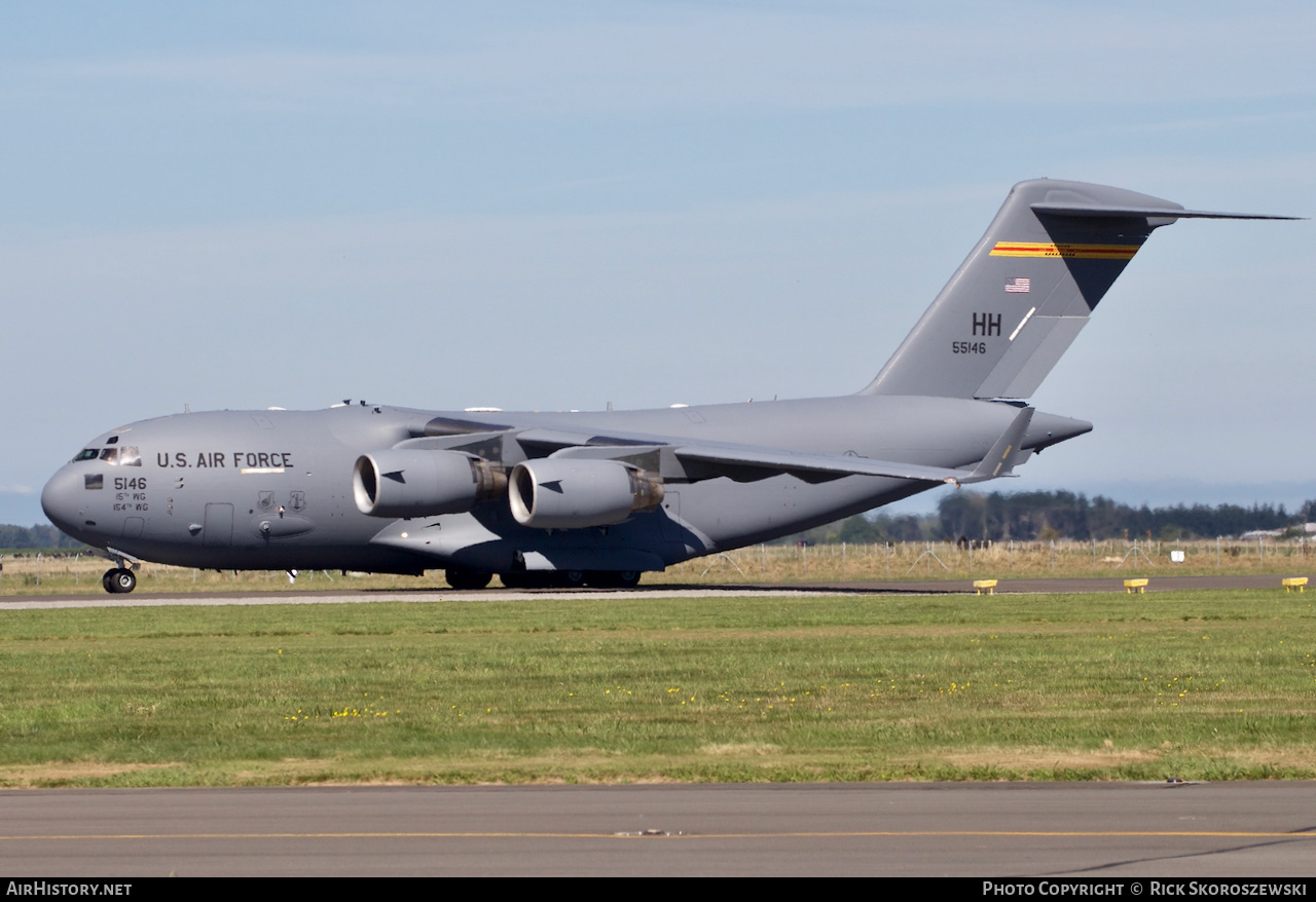 Aircraft Photo of 05-5146 | Boeing C-17A Globemaster III | USA - Air Force | AirHistory.net #374188