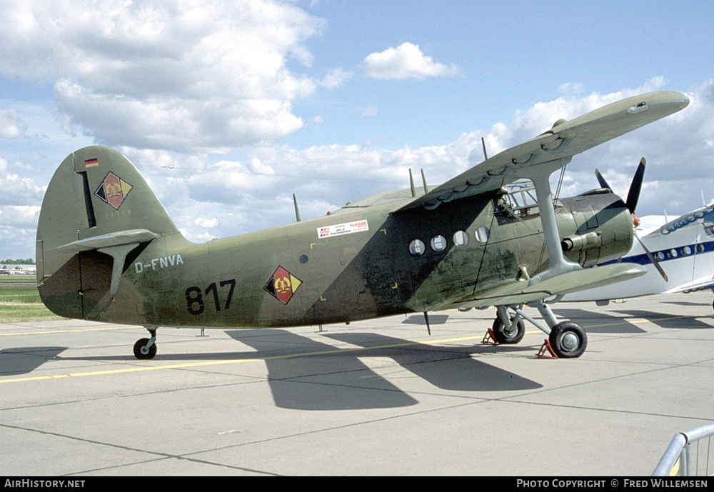 Aircraft Photo of D-FNVA | Antonov An-2T | East Germany - Air Force | AirHistory.net #374205