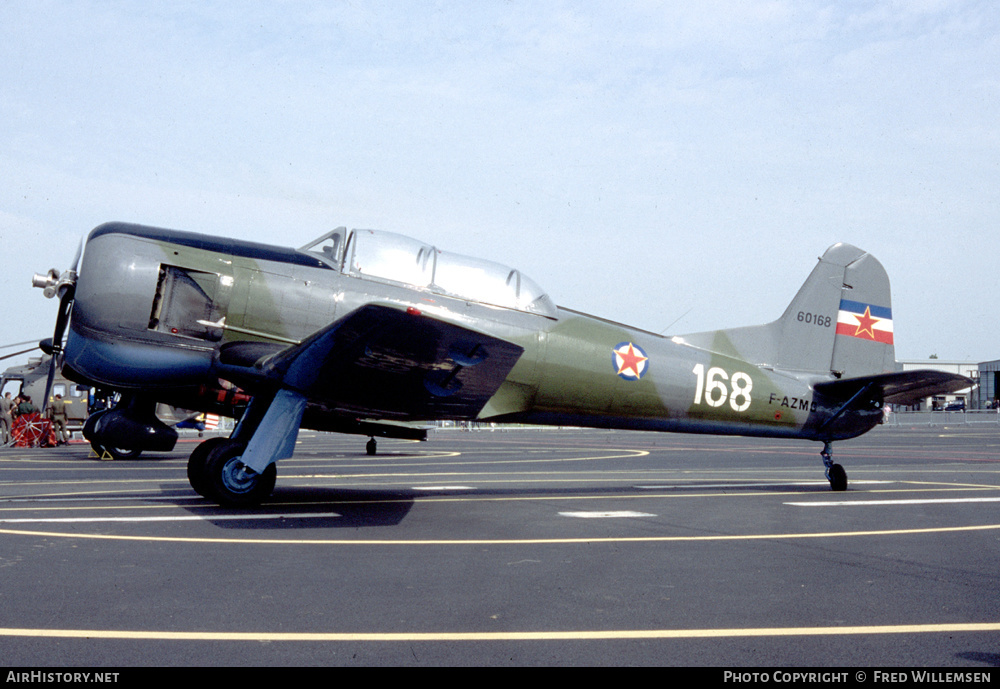 Aircraft Photo of F-AZMG / 60168 | Soko 522 | Yugoslavia - Air Force | AirHistory.net #374221