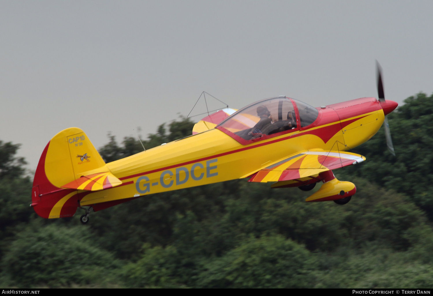 Aircraft Photo of G-CDCE | Mudry CAP-20B | The Tiger Club | AirHistory.net #374223