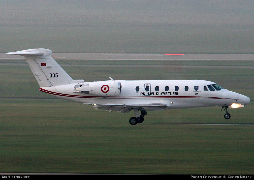 Aircraft Photo of 93-005 | Cessna 650 Citation VII | Turkey - Air Force | AirHistory.net #374228