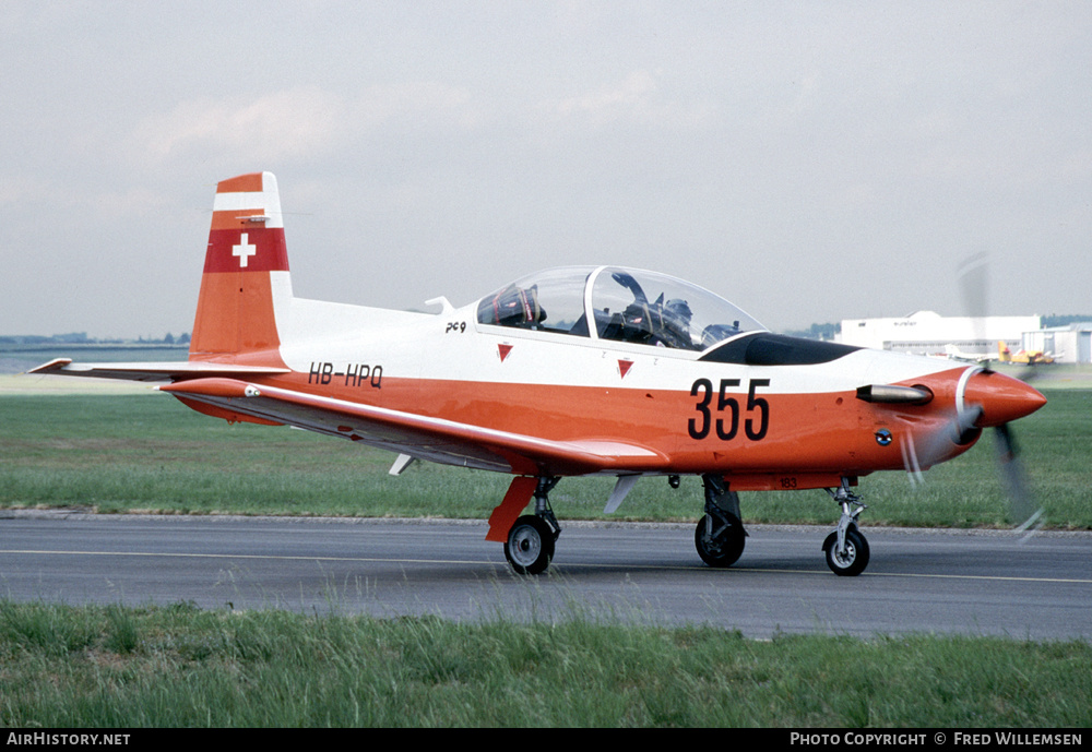 Aircraft Photo of HB-HPQ | Pilatus PC-9 | AirHistory.net #374237