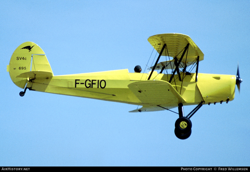 Aircraft Photo of F-GFIO | Stampe-Vertongen SV-4C | AirHistory.net #374241