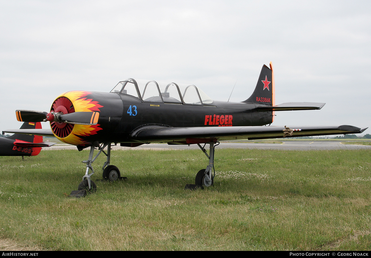 Aircraft Photo of RA-3386K | Yakovlev Yak-52 | AirHistory.net #374280