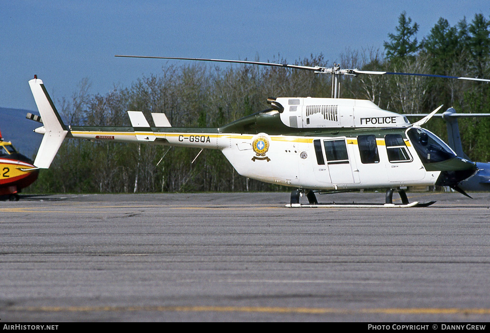 Aircraft Photo of C-GSQA | Bell 206LT TwinRanger | Sûreté du Québec - Police | AirHistory.net #374286