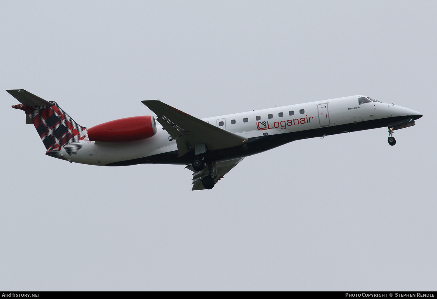 Aircraft Photo of G-SAJT | Embraer ERJ-135ER (EMB-135ER) | Loganair | AirHistory.net #374291