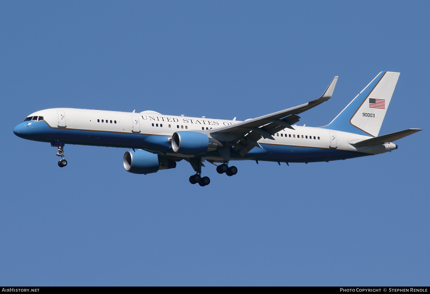 Aircraft Photo of 99-0003 / 90003 | Boeing C-32A (757-200) | USA - Air Force | AirHistory.net #374293