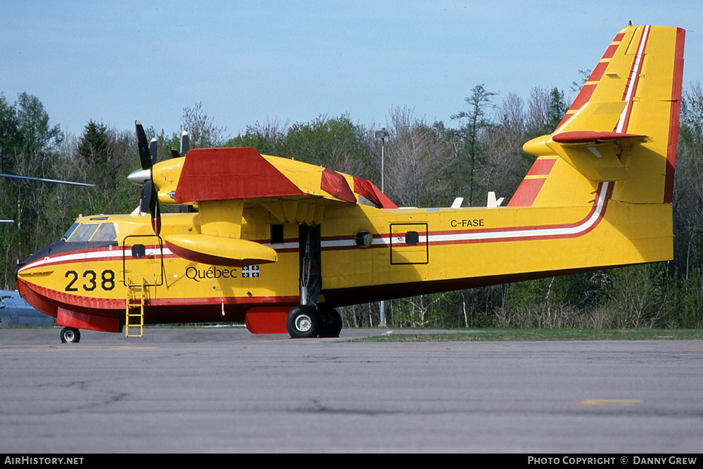 Aircraft Photo of C-FASE | Canadair CL-215T (CL-215-6B11) | Gouvernement du Québec | AirHistory.net #374294