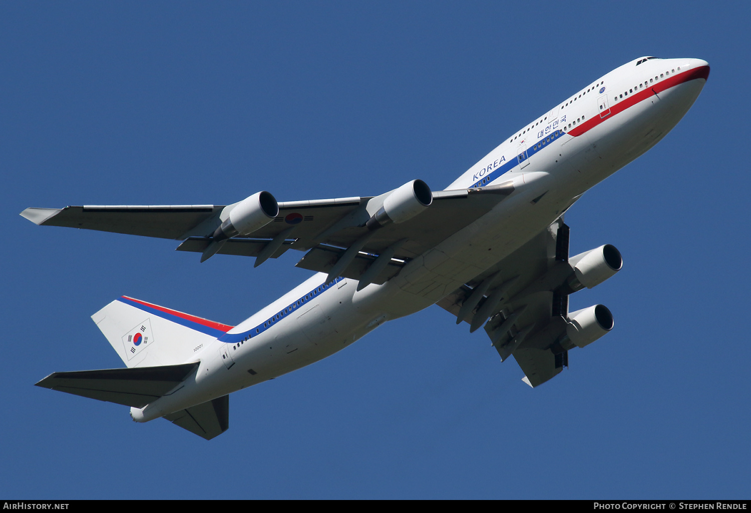 Aircraft Photo of 10001 | Boeing 747-4B5 | South Korea - Air Force | AirHistory.net #374295