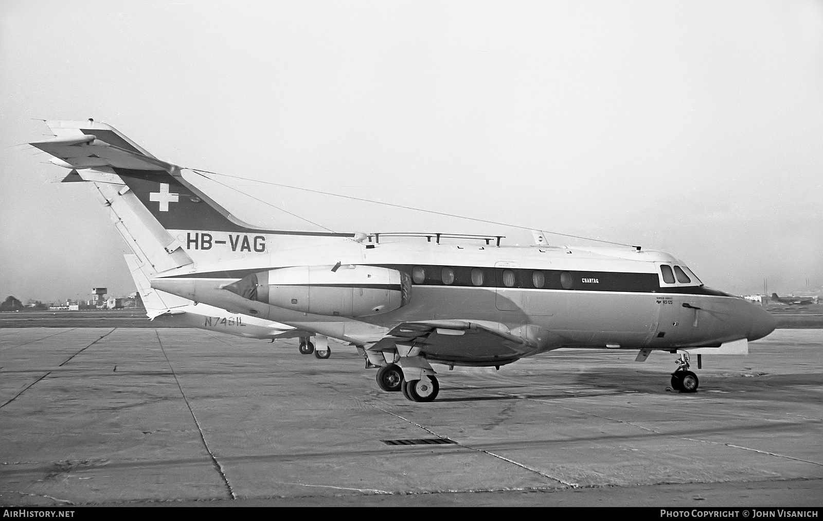 Aircraft Photo of HB-VAG | Hawker Siddeley HS-125-1 | Chartag | AirHistory.net #374296