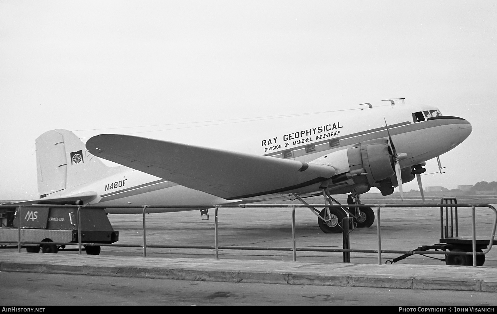 Aircraft Photo of N480F | Douglas C-47A Skytrain | Ray Geophysical | AirHistory.net #374298