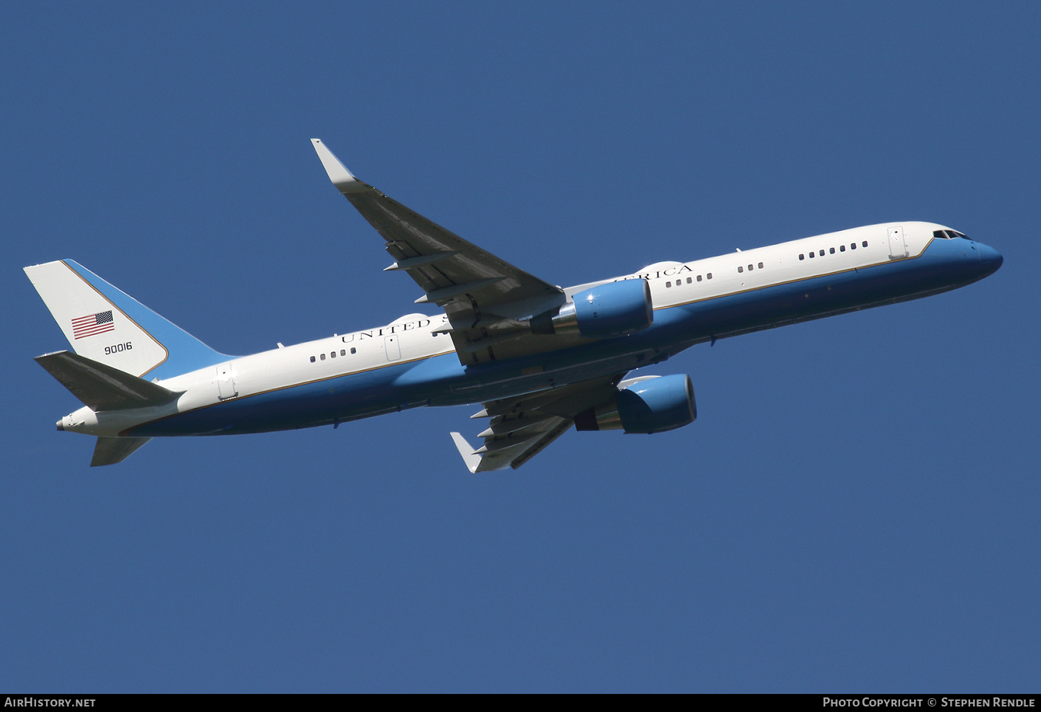 Aircraft Photo of 09-0016 / 90016 | Boeing C-32A (757-200) | USA - Air Force | AirHistory.net #374299