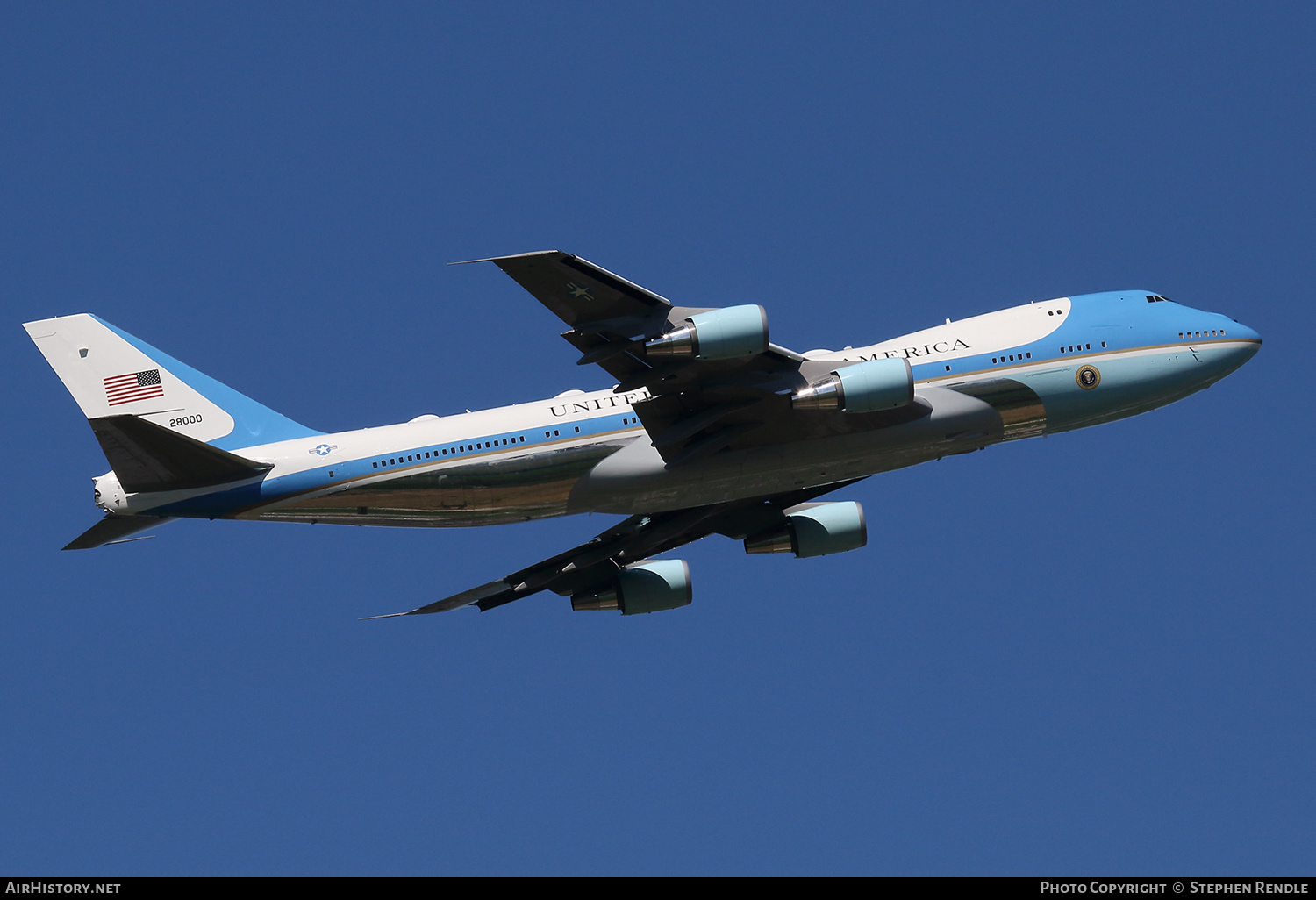 Aircraft Photo of 82-8000 / 28000 | Boeing VC-25A (747-2G4B) | USA - Air Force | AirHistory.net #374303