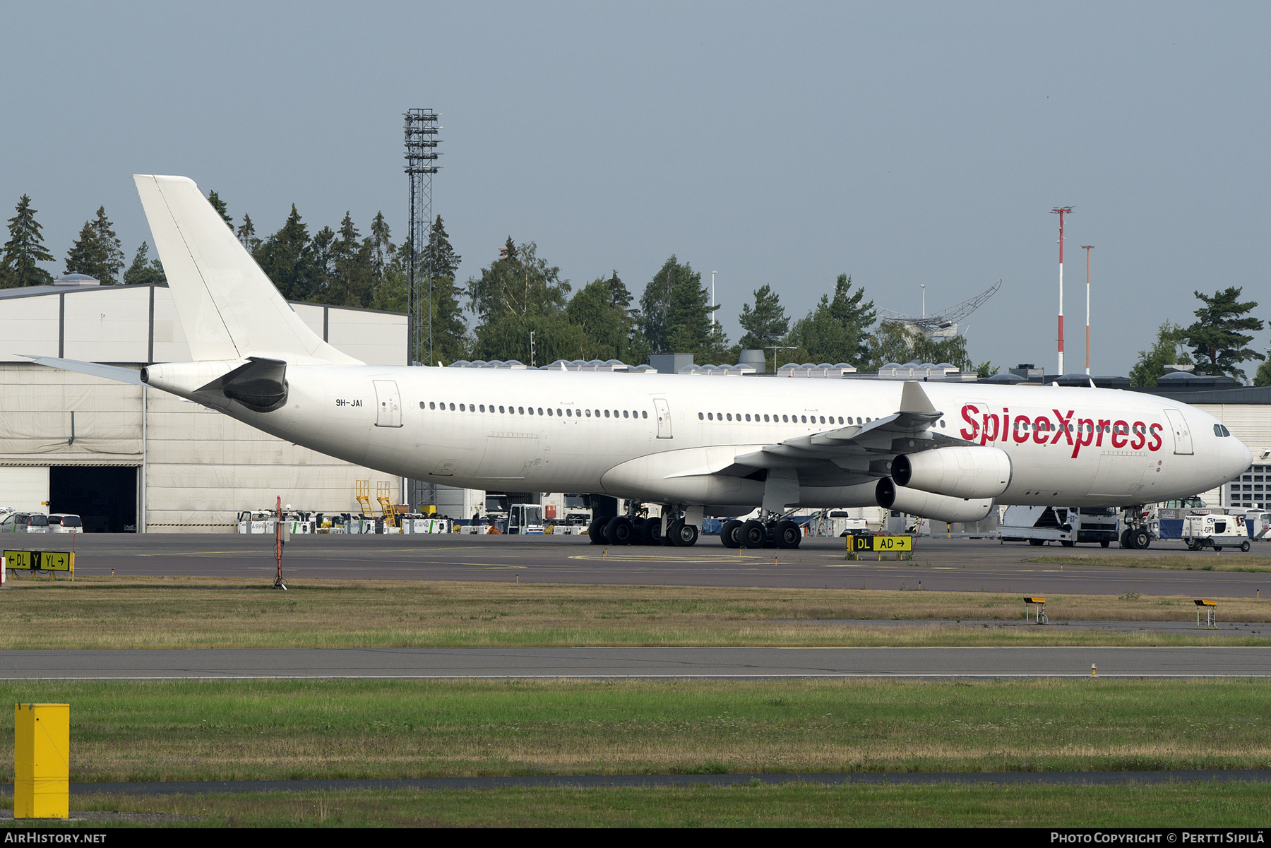 Aircraft Photo of 9H-JAI | Airbus A340-313 | SpiceXpress | AirHistory.net #374337