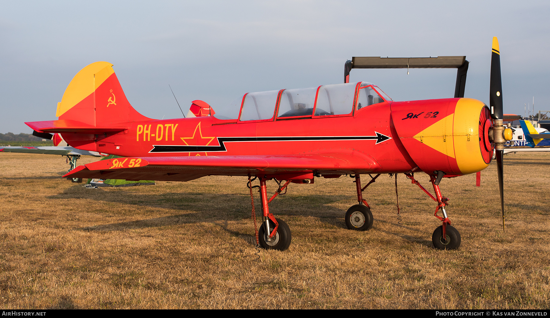 Aircraft Photo of PH-DTY | Yakovlev Yak-52 | Soviet Union - DOSAAF | AirHistory.net #374338