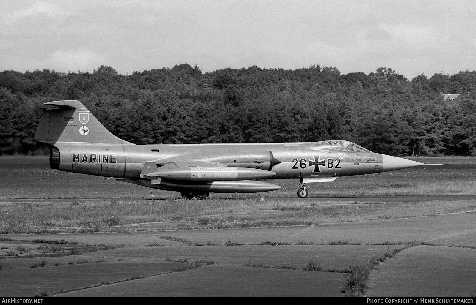 Aircraft Photo of 2682 | Lockheed F-104G Starfighter | Germany - Navy | AirHistory.net #374345