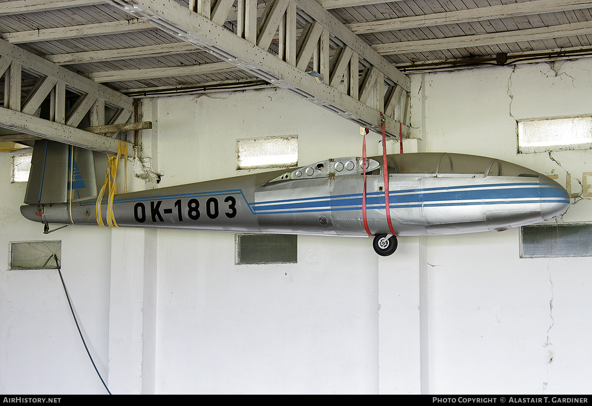 Aircraft Photo of OK-1803 | Let L-13 Blanik | AirHistory.net #374363