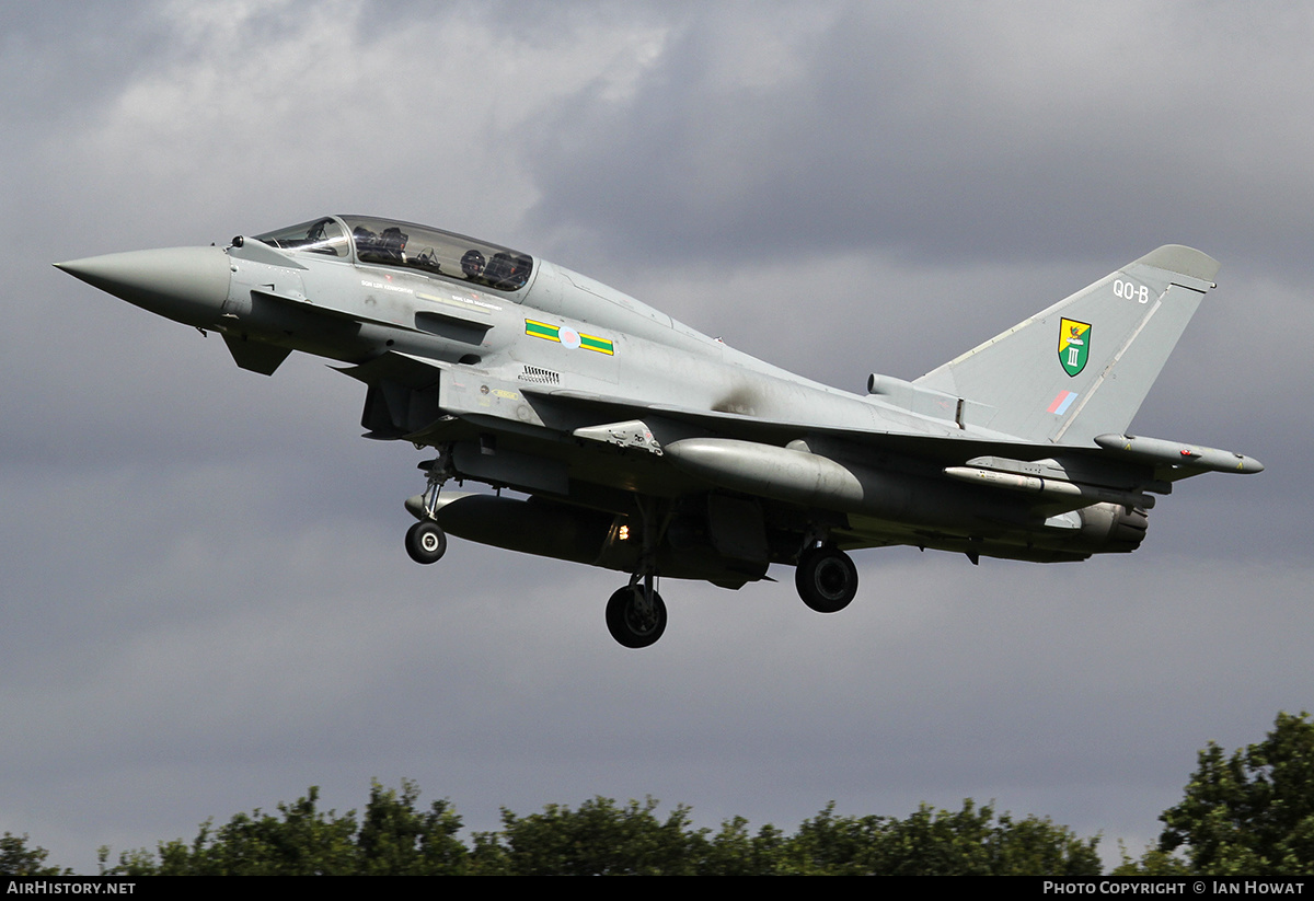 Aircraft Photo of ZJ811 | Eurofighter EF-2000 Typhoon T3 | UK - Air Force | AirHistory.net #374371