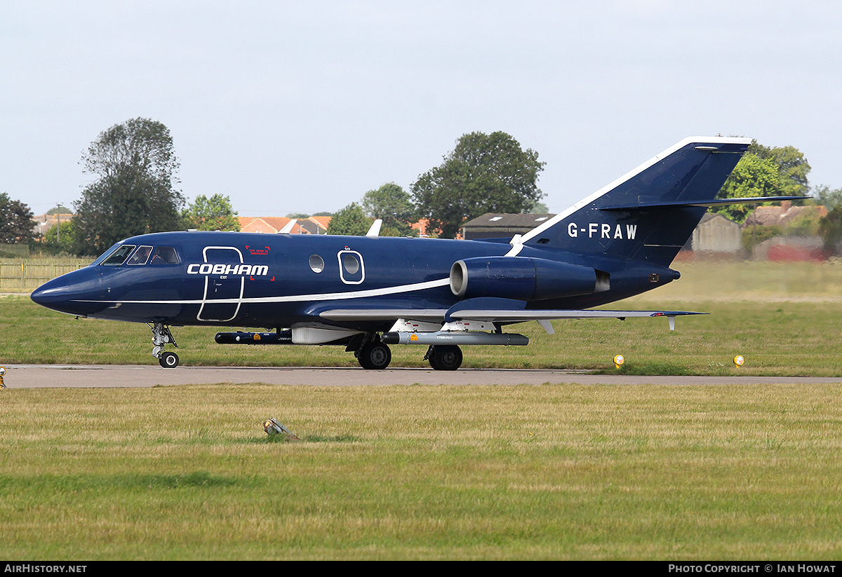 Aircraft Photo of G-FRAW | Dassault Falcon 20ECM | Cobham Aviation Services | AirHistory.net #374373