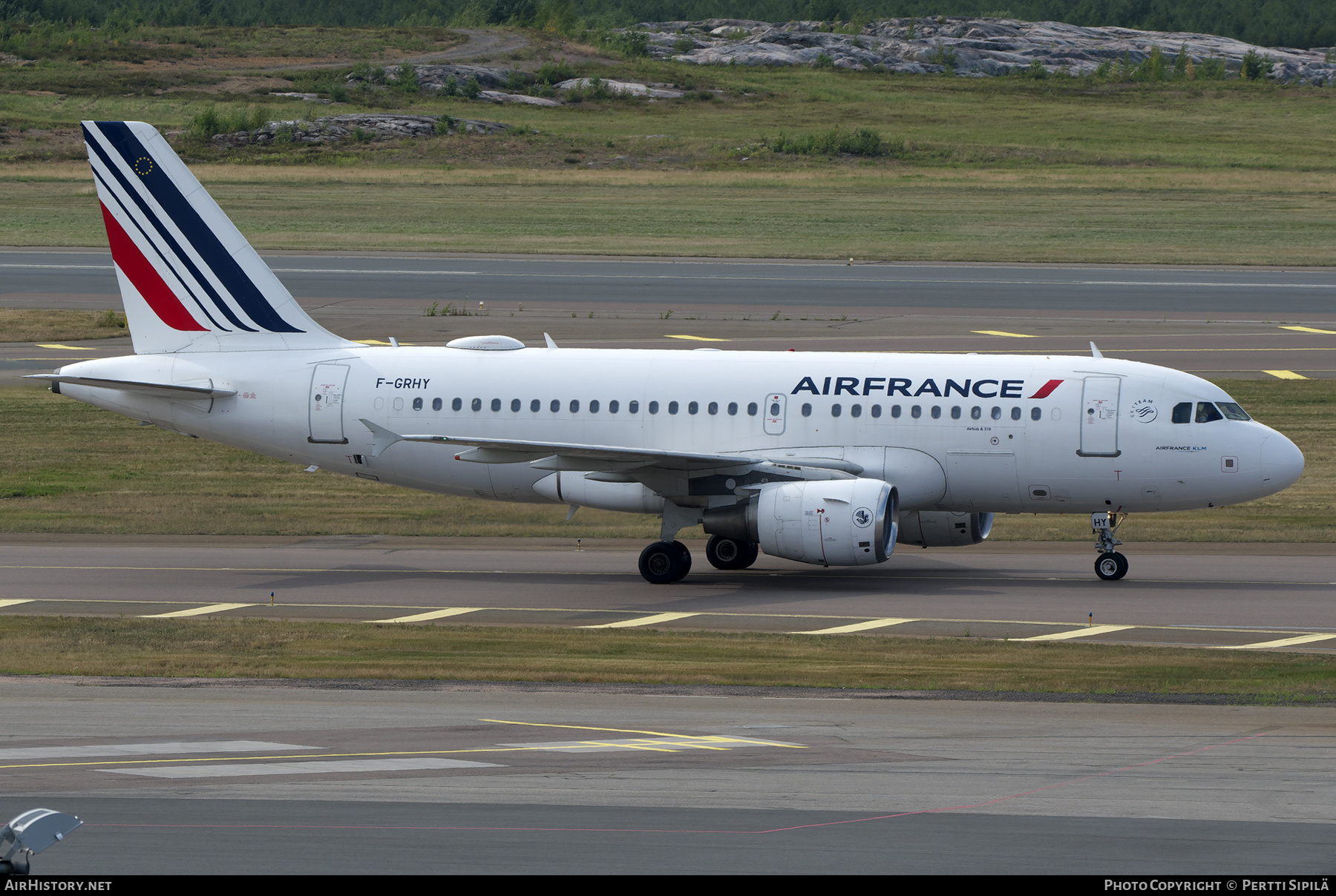 Aircraft Photo of F-GRHY | Airbus A319-111 | Air France | AirHistory.net #374380