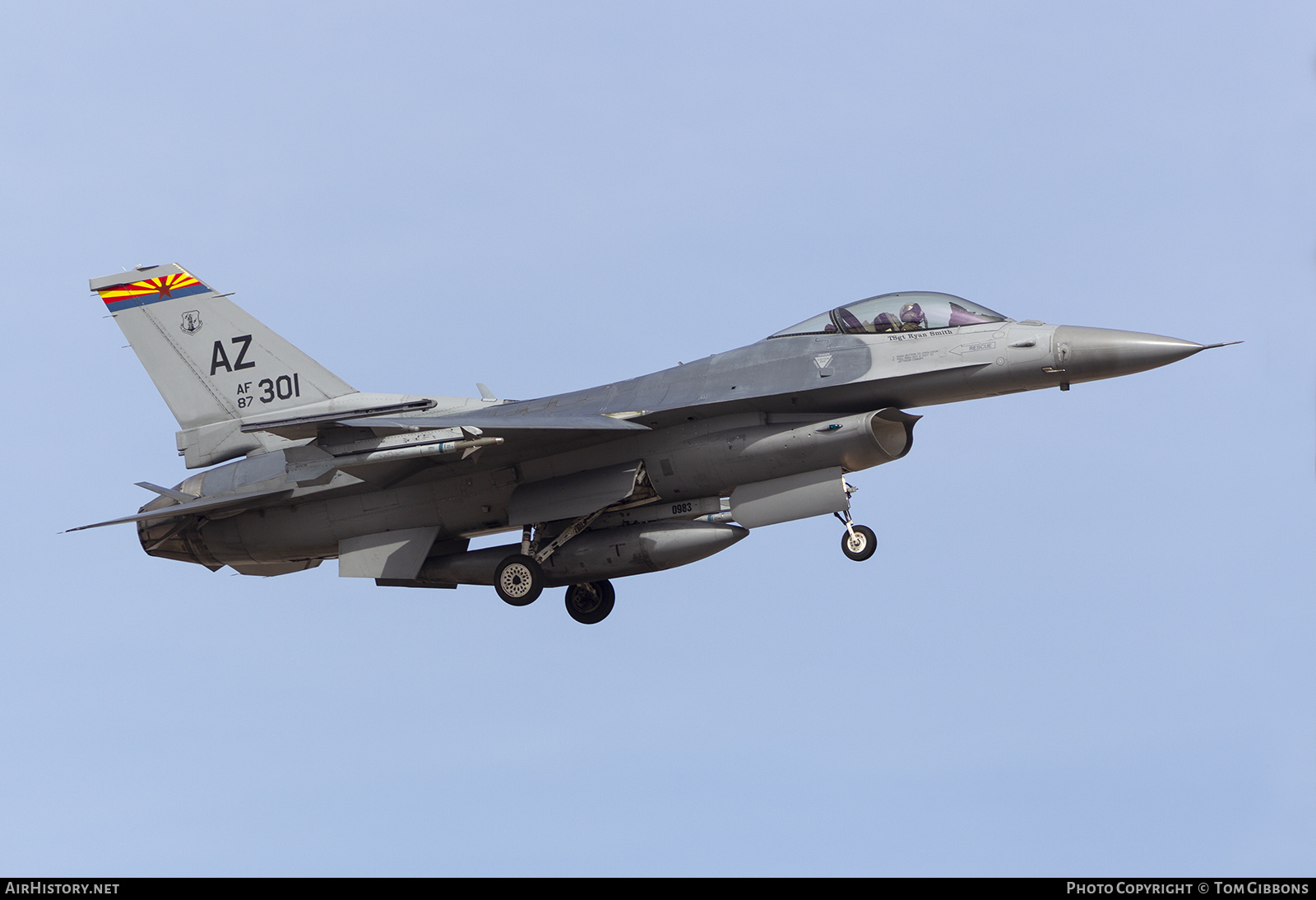 Aircraft Photo of 87-0301 / AF87-301 | General Dynamics F-16C Fighting Falcon | USA - Air Force | AirHistory.net #374382