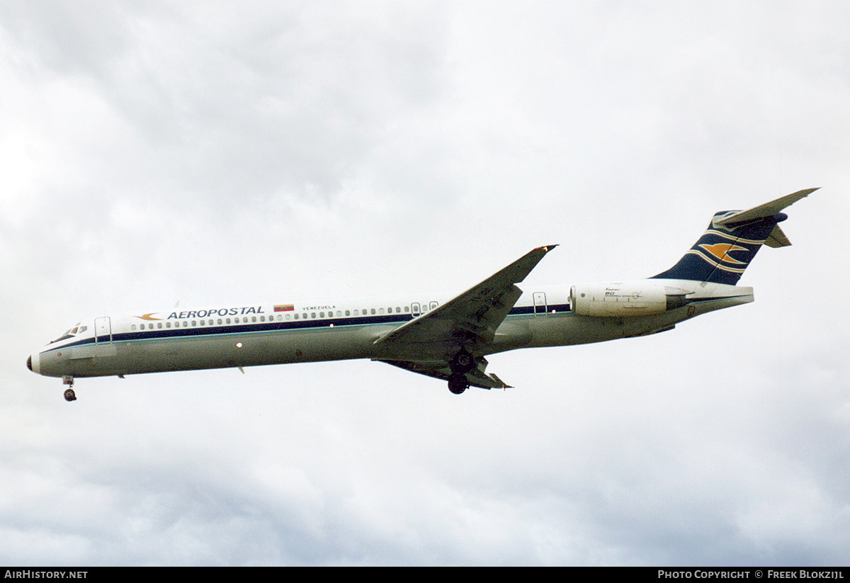 Aircraft Photo of YV-39C | McDonnell Douglas MD-83 (DC-9-83) | Aeropostal | AirHistory.net #374388