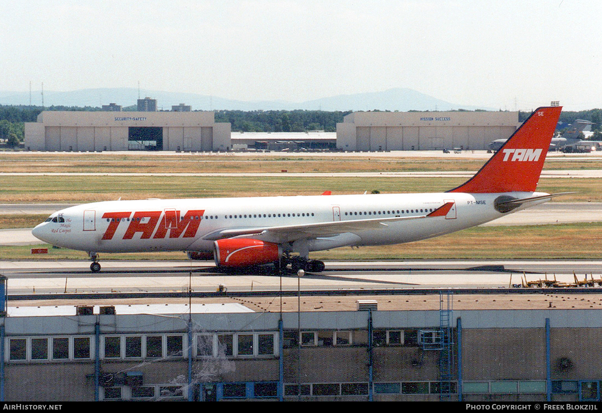 Aircraft Photo of PT-MSE | Airbus A330-243 | TAM Linhas Aéreas | AirHistory.net #374407