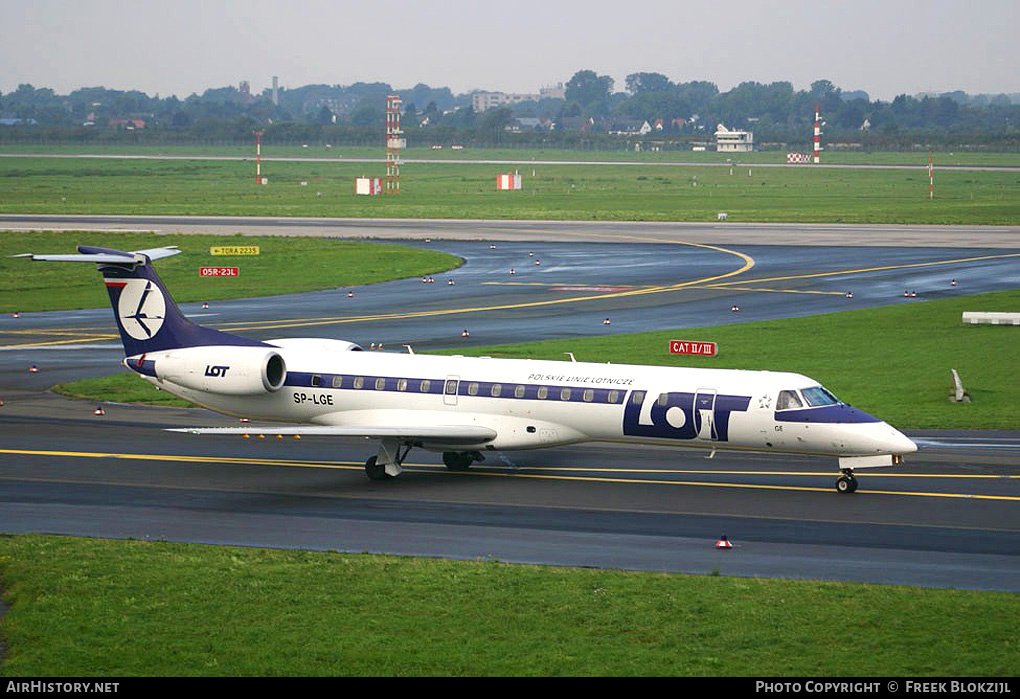 Aircraft Photo of SP-LGE | Embraer ERJ-145MP (EMB-145MP) | LOT Polish Airlines - Polskie Linie Lotnicze | AirHistory.net #374410