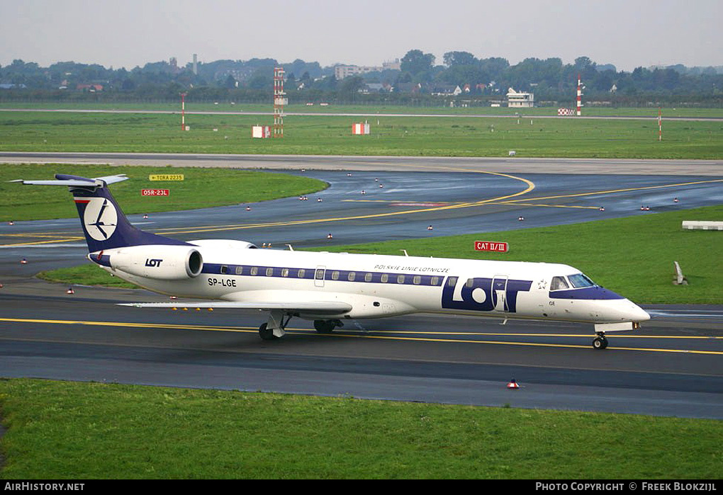 Aircraft Photo of SP-LGE | Embraer ERJ-145MP (EMB-145MP) | LOT Polish Airlines - Polskie Linie Lotnicze | AirHistory.net #374410