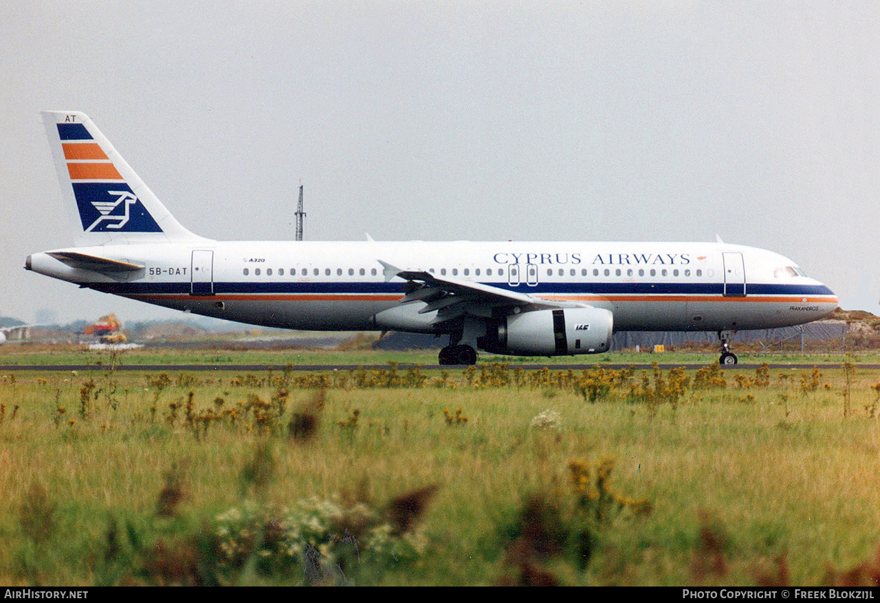 Aircraft Photo of 5B-DAT | Airbus A320-231 | Cyprus Airways | AirHistory.net #374413