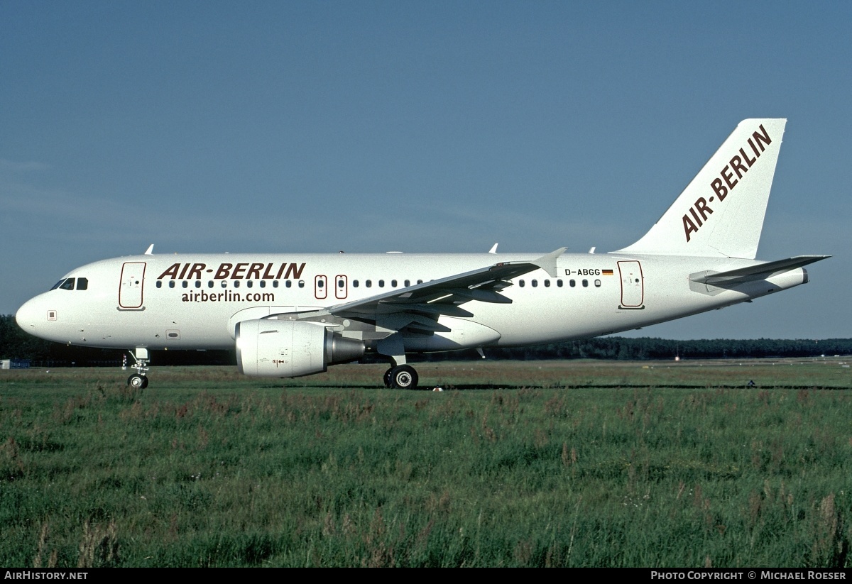 Aircraft Photo of D-ABGG | Airbus A319-112 | Air Berlin | AirHistory.net #374419