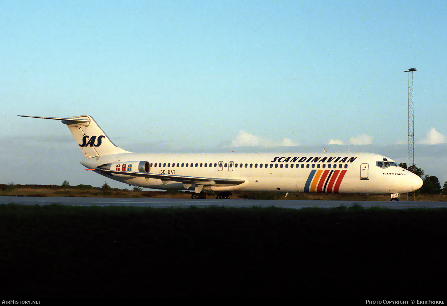 Aircraft Photo of SE-DAT | McDonnell Douglas DC-9-41 | Scandinavian Airlines - SAS | AirHistory.net #374420
