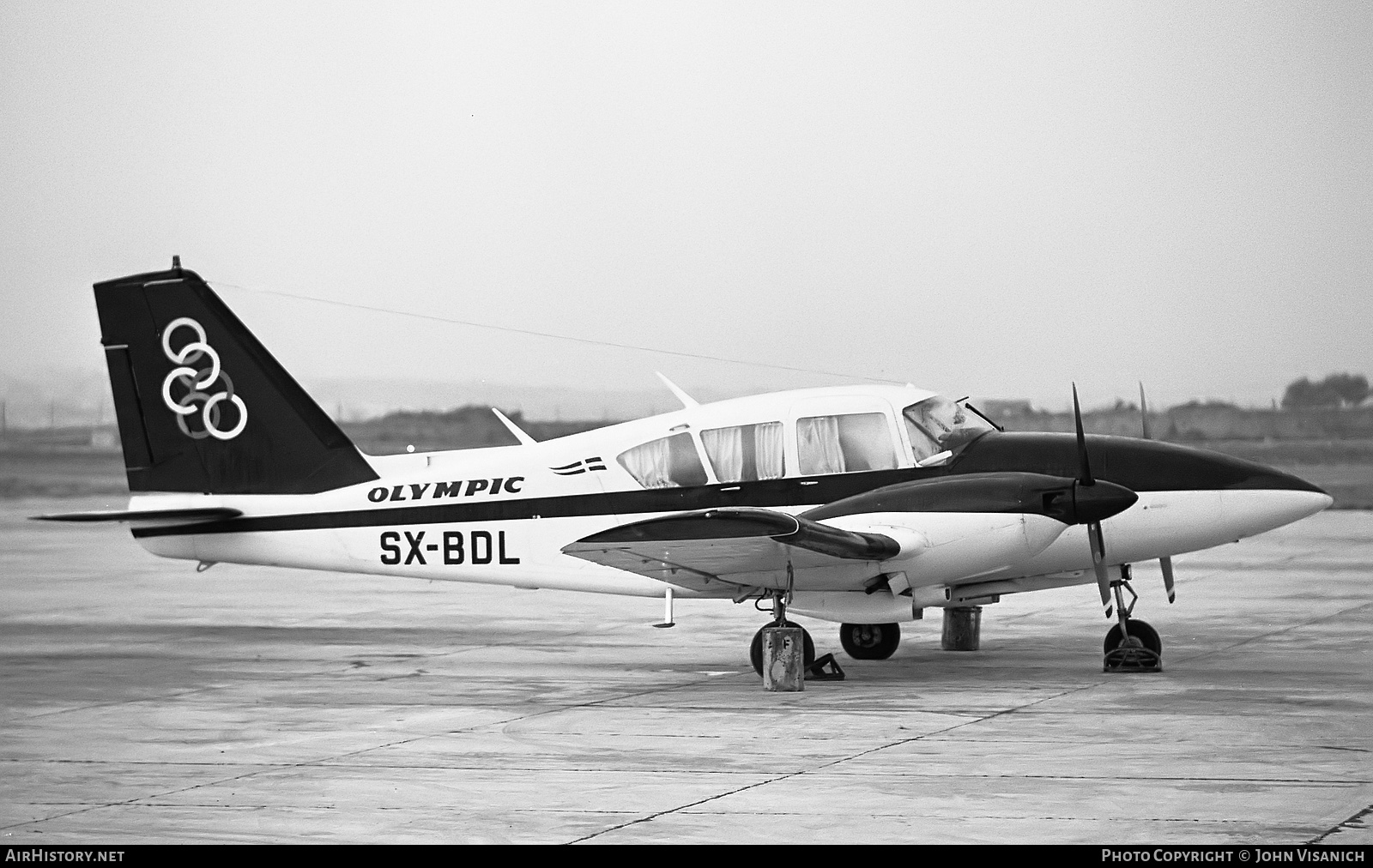 Aircraft Photo of SX-BDL | Piper PA-23-250 Aztec E | Olympic | AirHistory.net #374447