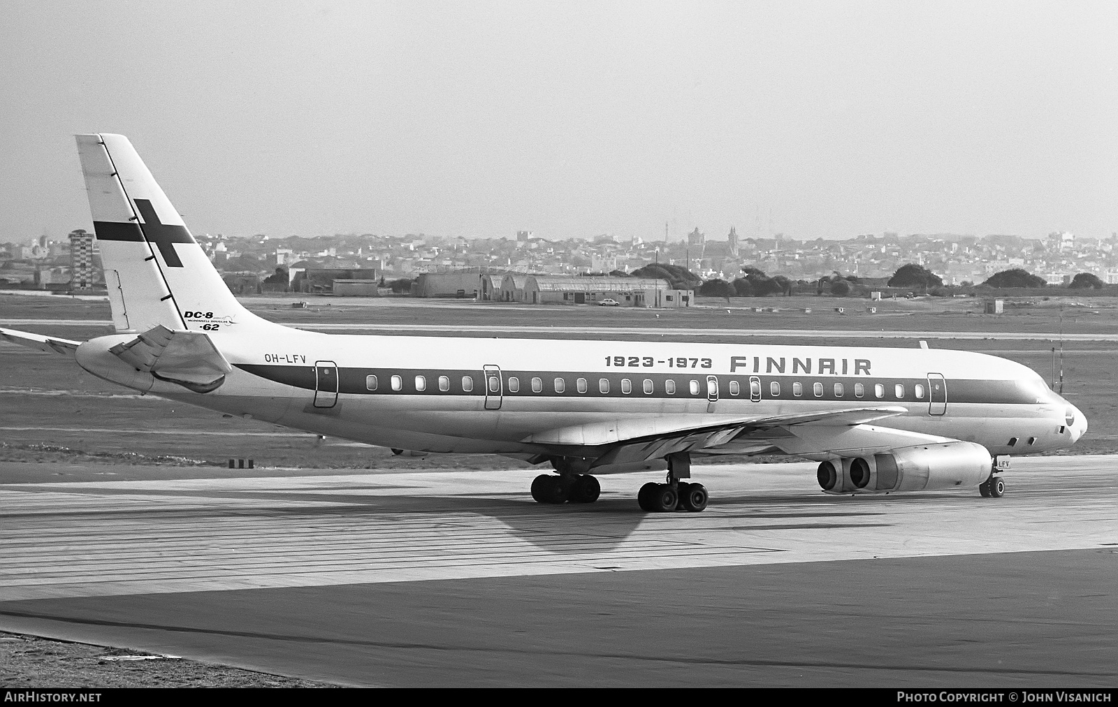 Aircraft Photo of OH-LFV | McDonnell Douglas DC-8-62CF | Finnair | AirHistory.net #374453