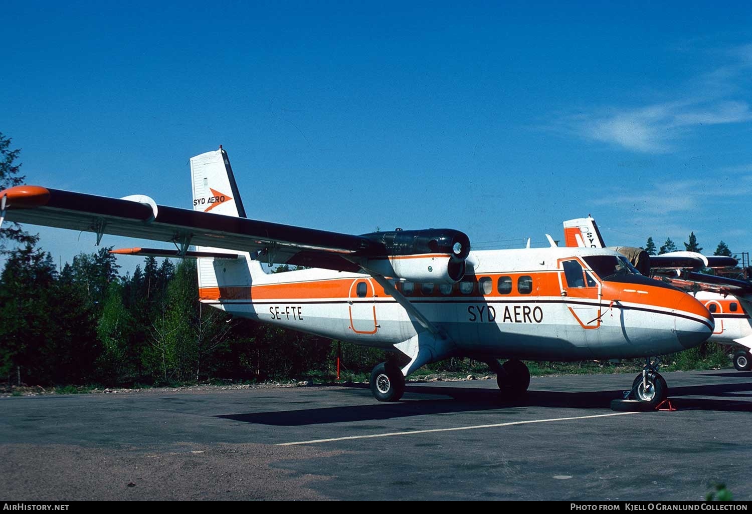 Aircraft Photo of SE-FTE | De Havilland Canada DHC-6-300 Twin Otter | Syd Aero | AirHistory.net #374468