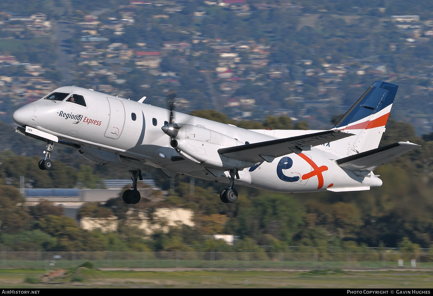 Aircraft Photo of VH-YRX | Saab 340B | REX - Regional Express | AirHistory.net #374472