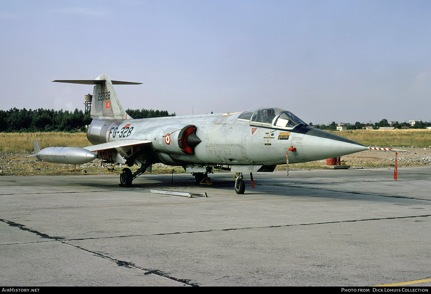 Aircraft Photo of 62-12328 | Lockheed F-104G Starfighter | Turkey - Air Force | AirHistory.net #374485